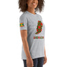 Grenada African Kente Green and Red T shirt - DgreenzStore 