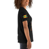 Tri Island African Kente Green and Red Tshirt - DgreenzStore 