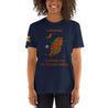 Tri Island African Kente Green and Red Tshirt - DgreenzStore 