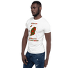 Tri Island African Kente Green and Red Tshirt - DgreenzStore 