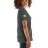 Tri Island African Kente Green and Red Tshirt - DgreenzStore 