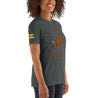 Tri Island African Kente Green and Red Tshirt - DgreenzStore 