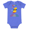 Unisex Tri- Island Baby Onesie - DgreenzStore 