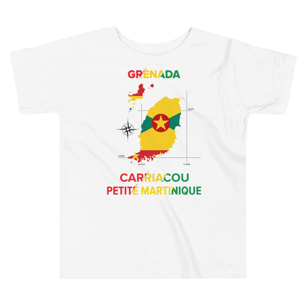Unisex Tri Island Heritage Toddler Short Sleeve Tee - DgreenzStore 