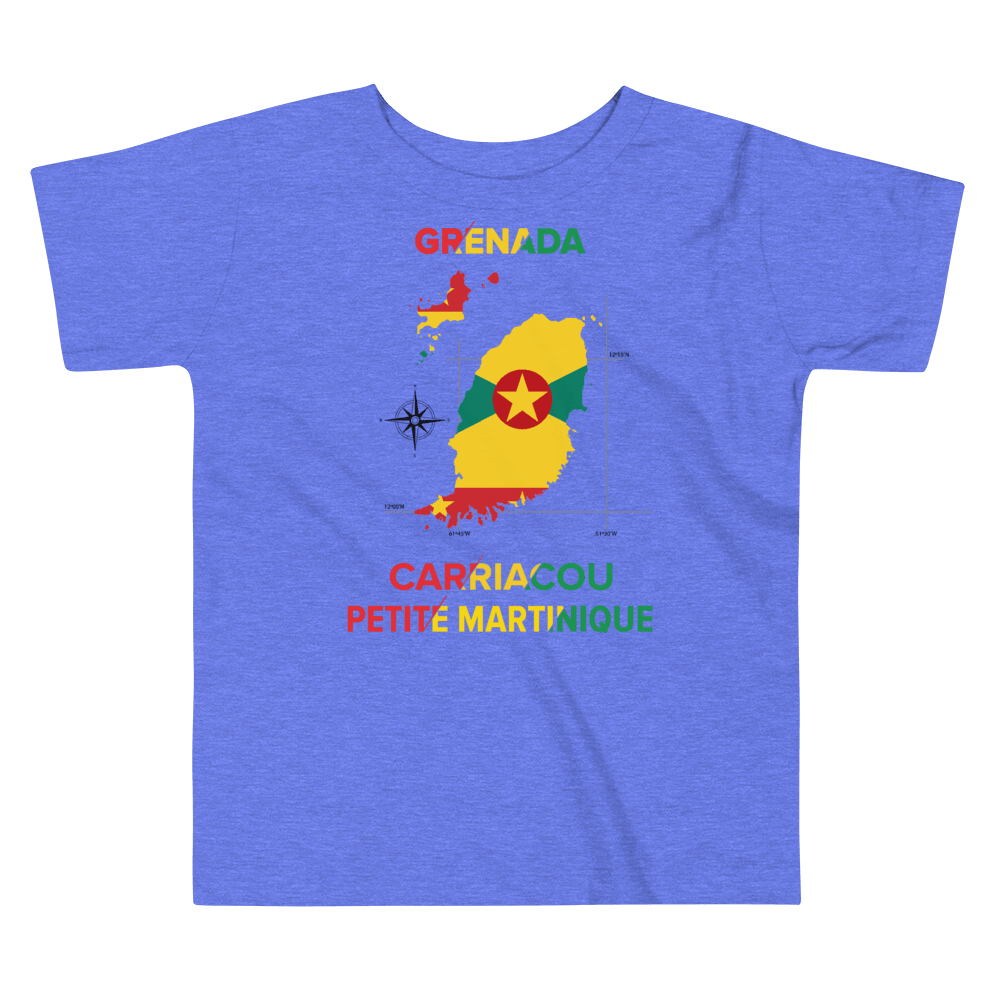 Unisex Tri Island Heritage Toddler Short Sleeve Tee - DgreenzStore 