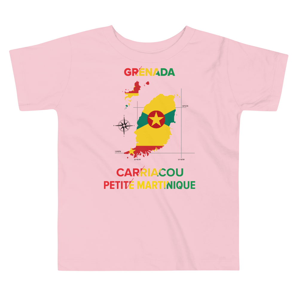 Unisex Tri Island Heritage Toddler Short Sleeve Tee - DgreenzStore 