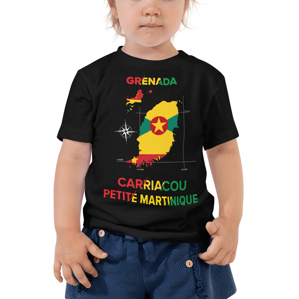 Unisex Tri Island Heritage Toddler Short Sleeve Tee - DgreenzStore 